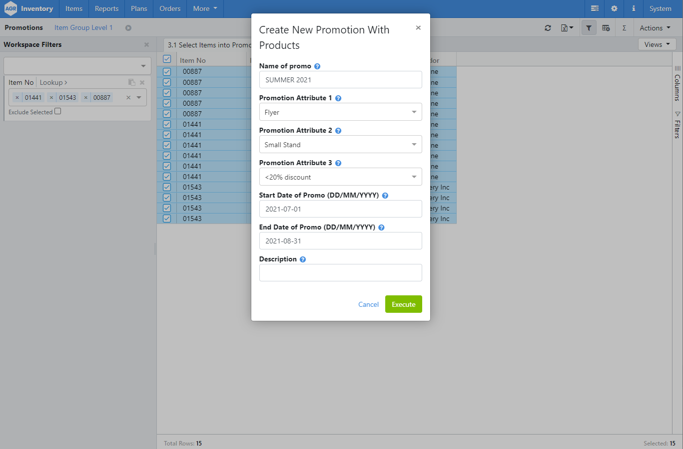 3.1 Create promotion pop up