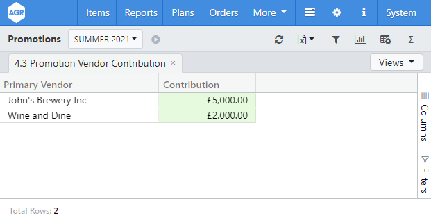 4.3 +vendor Contribution
